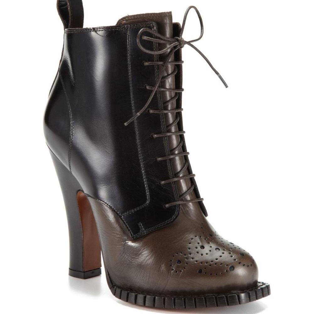 ROCHAS NAGOYA LACE-UP BOOTIE